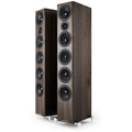 Acoustic Energy AE520 Floorstanding Speakers Pair Walnut Wood Veneer
