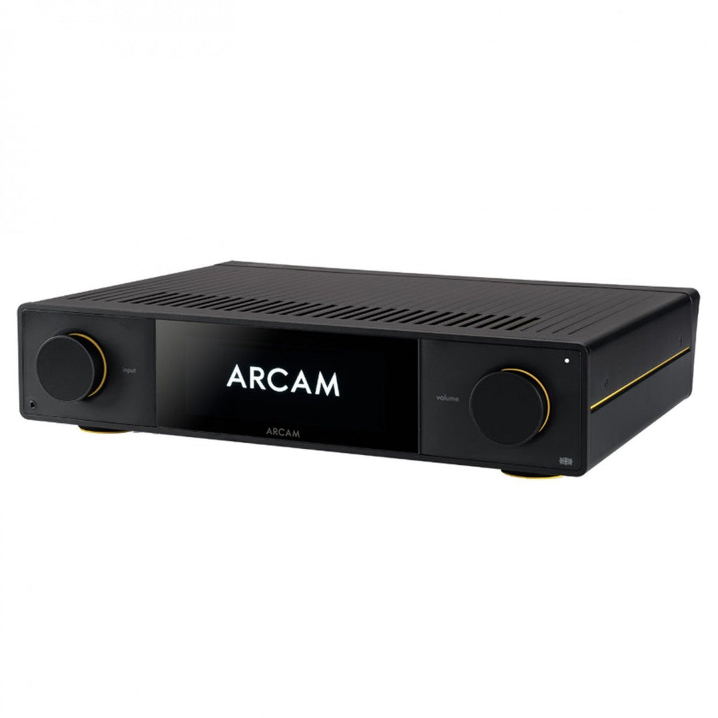 Arcam Radia SA35 Streaming Integrated Amplifier with Bowers and Wilkins 603 S3 Floorstanding Speakers Pair Black HiFi Package