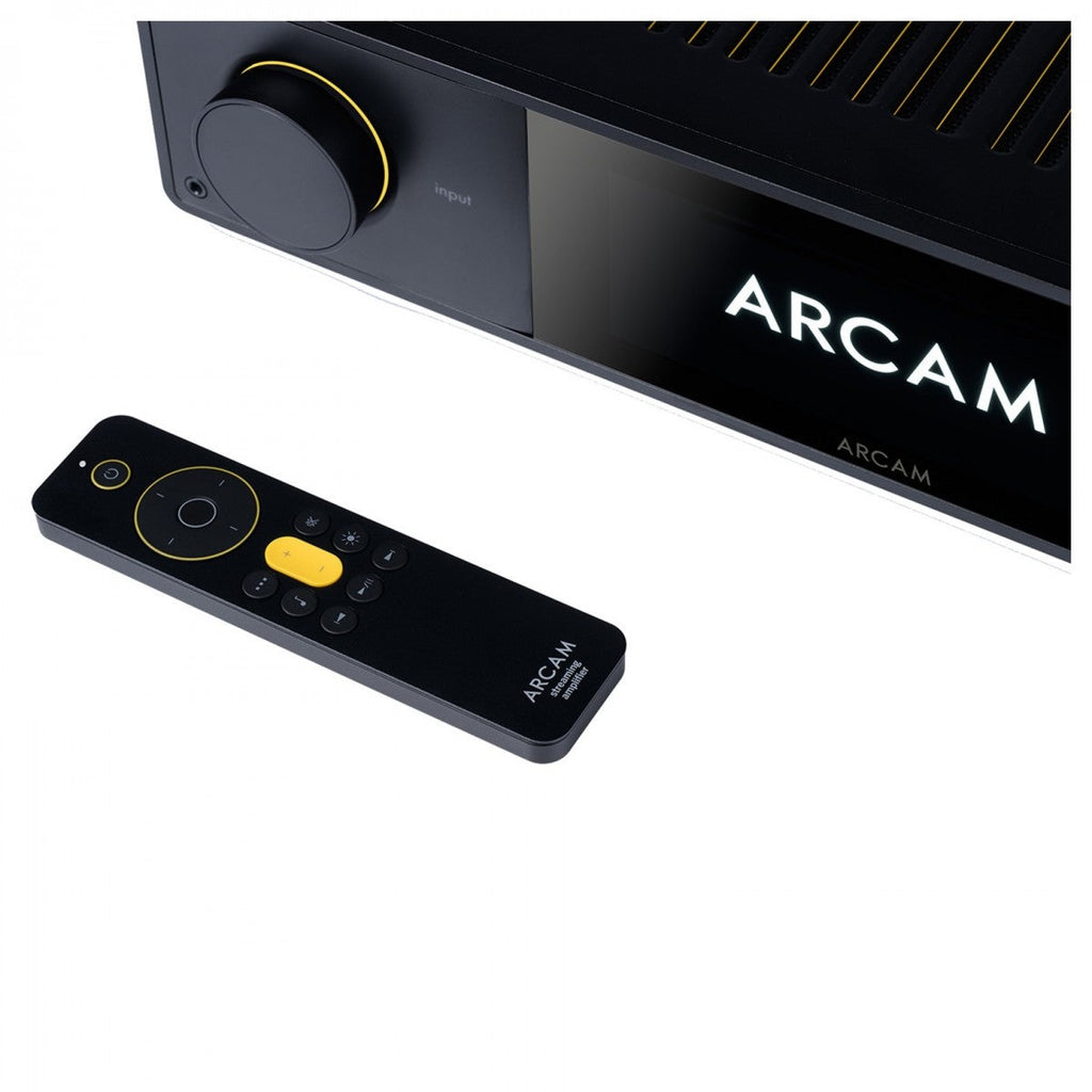 Arcam Radia SA45 Streaming Integrated Amplifier with Bowers and Wilkins 607 S3 Bookshelf Speakers Pair Black HiFi Package