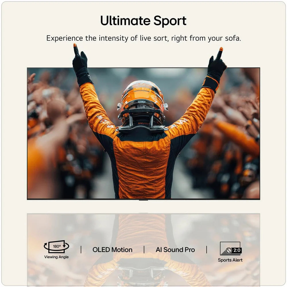 LG OLED83G64LW 83 Inch OLED Evo AI G6 OLEDG64LW 4K Ultra HD HDR Smart TV (Wall mount version) 2026