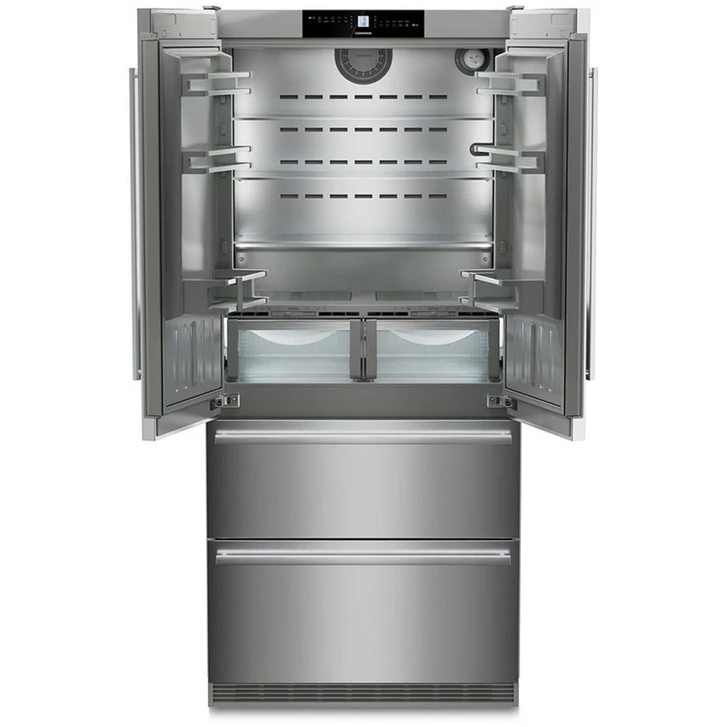 Liebherr Premium Plus CBNSTE8872 BioFresh No Frost American Fridge Freezer Stainless Steel