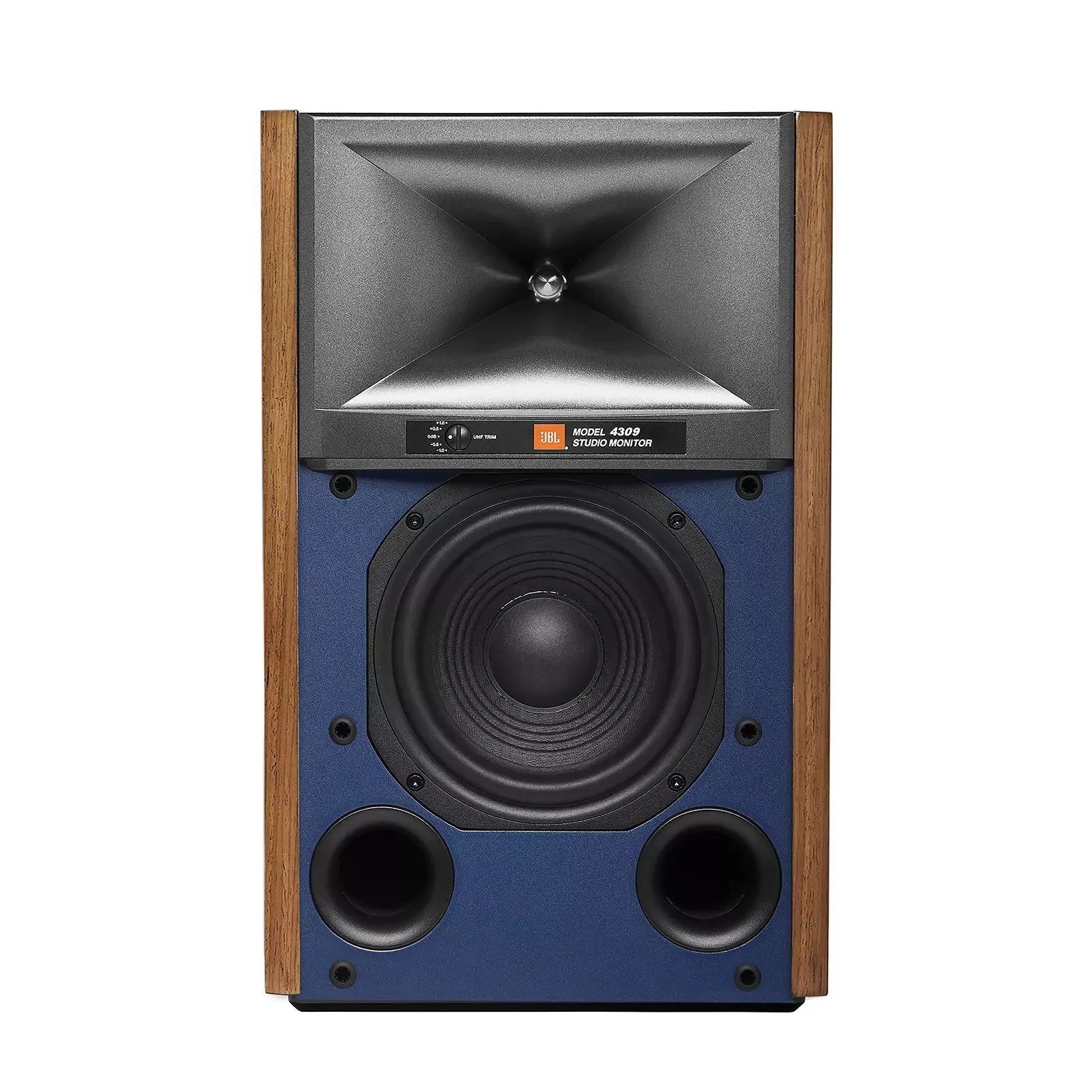 Ruark R610 Music Console with JBL 4309 Studio Monitor Bookshelf Speakers Pair - Walnut