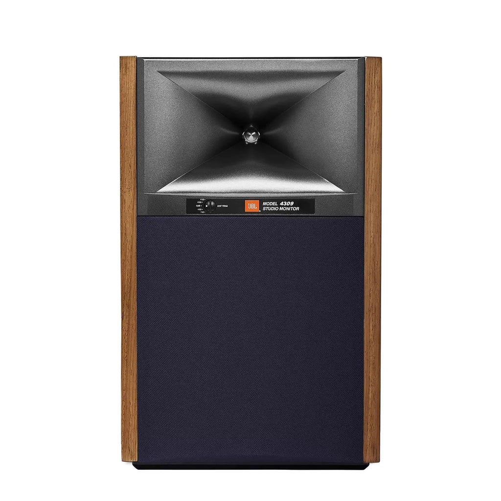 Ruark R610 Music Console with JBL 4309 Studio Monitor Bookshelf Speakers Pair - Walnut