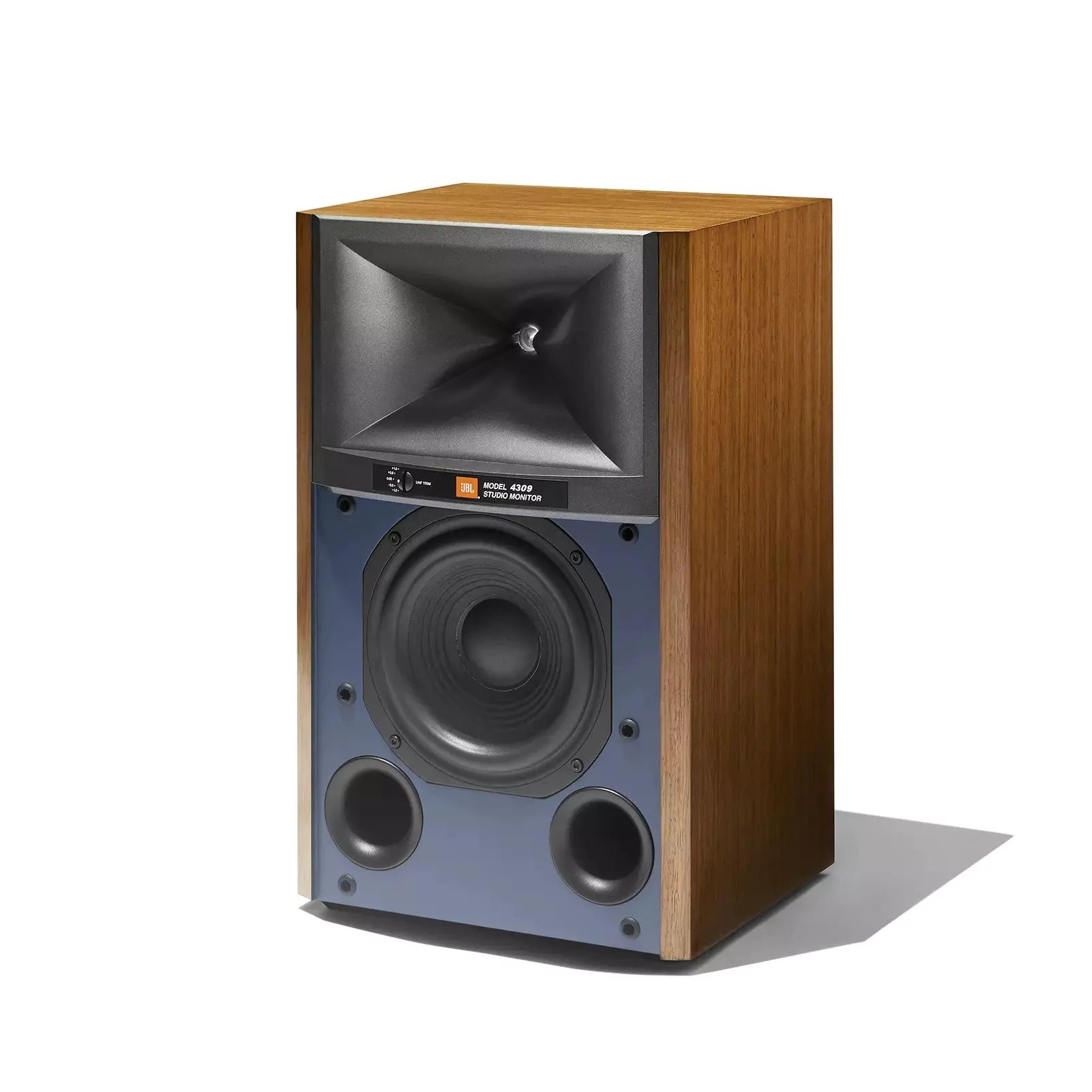 Ruark R610 Music Console with JBL 4309 Studio Monitor Bookshelf Speakers Pair - Walnut