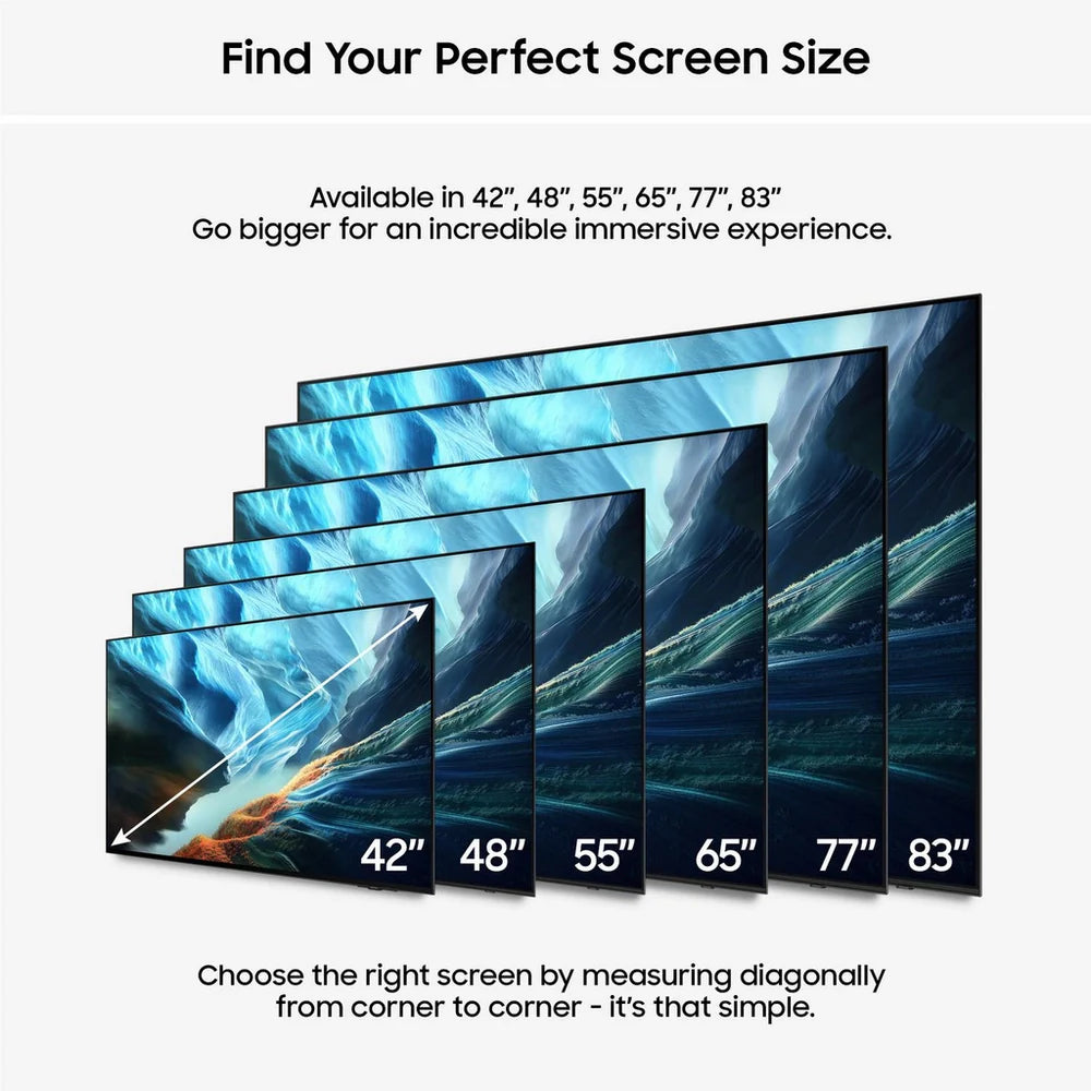 Samsung QE83S90HAEXXU 83 Inch S90H 4K OLED Ultra HD HDR AI Smart TV 2026