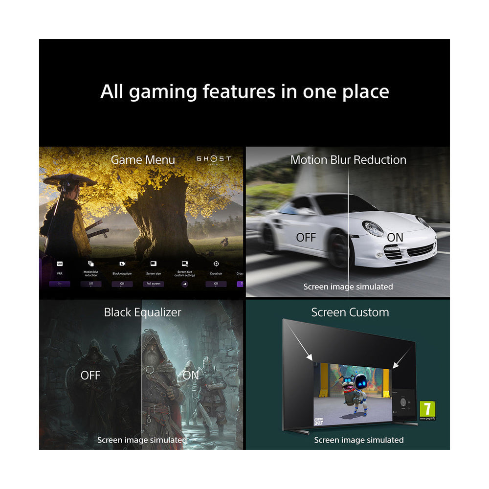 Sony K85XR95M2PB 85 Inch True RGB LED 4K Ultra HD HDR Smart Google TV 2026