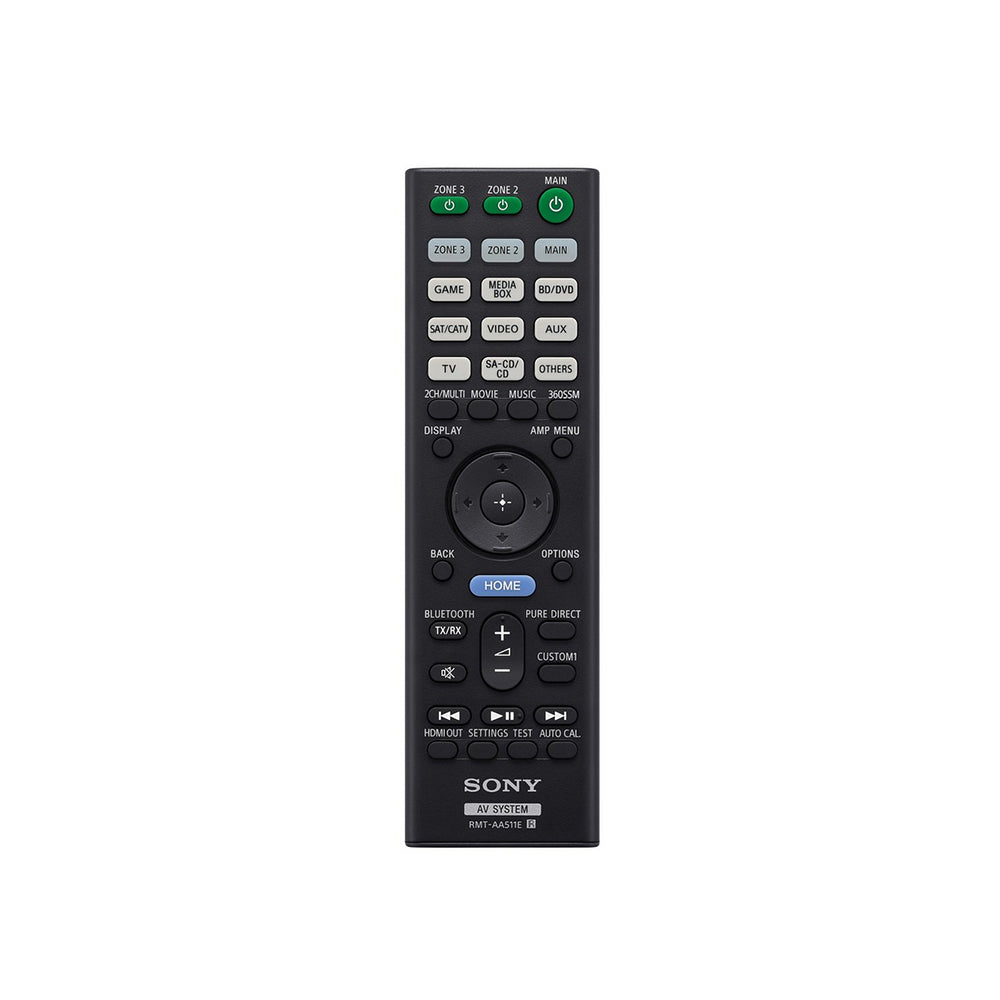 Sony TA-AN1000 8K 7.2 Ch Dolby Atmos AV Amplifier with Wharfedale EVO 5.4 HCP 5.1 Speaker Package - Black